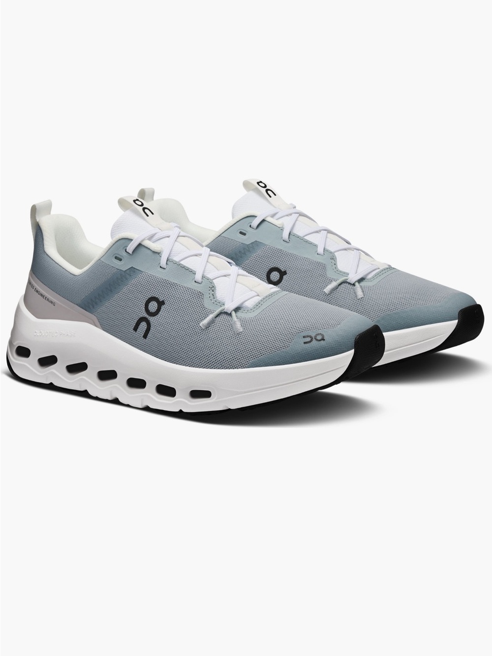 On Running Cloudnova Kids Sneakers - Light Gray & White